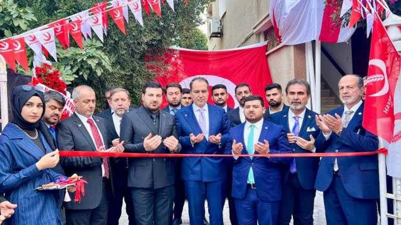 Yeniden Refah Partisi, Kıbrıs’ta temsilcilik açtı