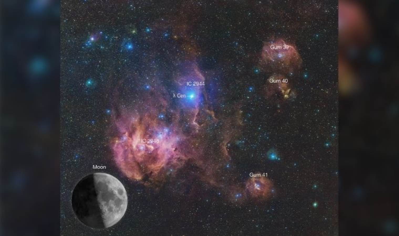 Koşan Tavuk Nebulası'nın nefes kesen görüntüsü yayınlandı