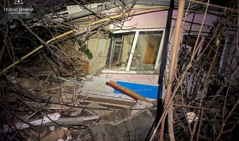 Noel gecesinde Herson’a drone saldırısı