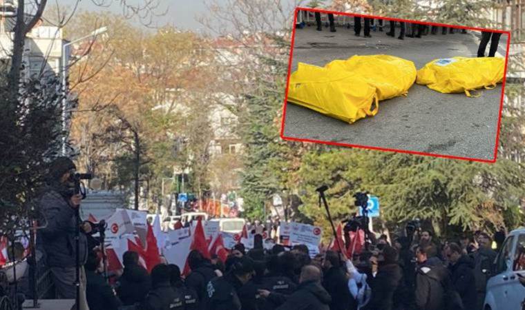 Son dakika… DEM Parti önünde gerginlik! Sarı torba bıraktılar