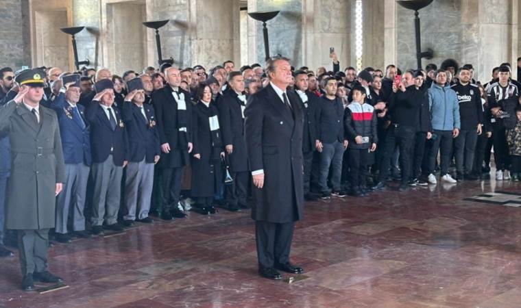 Beşiktaş yönetiminden Anıtkabir’e ziyaret