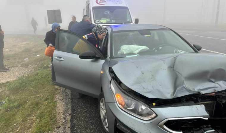 Mardin’de zincirleme trafik kazası: 3 yaralı