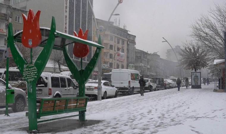 Muş’ta kar: 10 yerleşim yolu kapandı