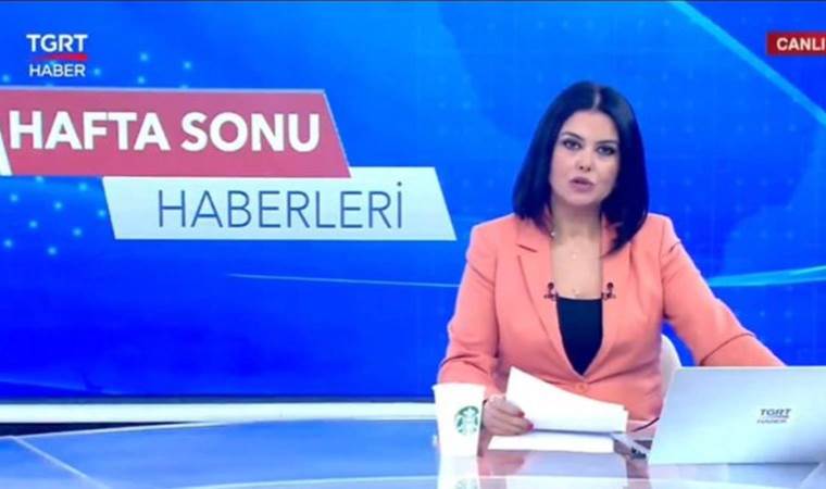 Yandaş kanal TGRT’de ‘Starbucks’ skandalı! Yayındaki logolu bardak tepki çekti