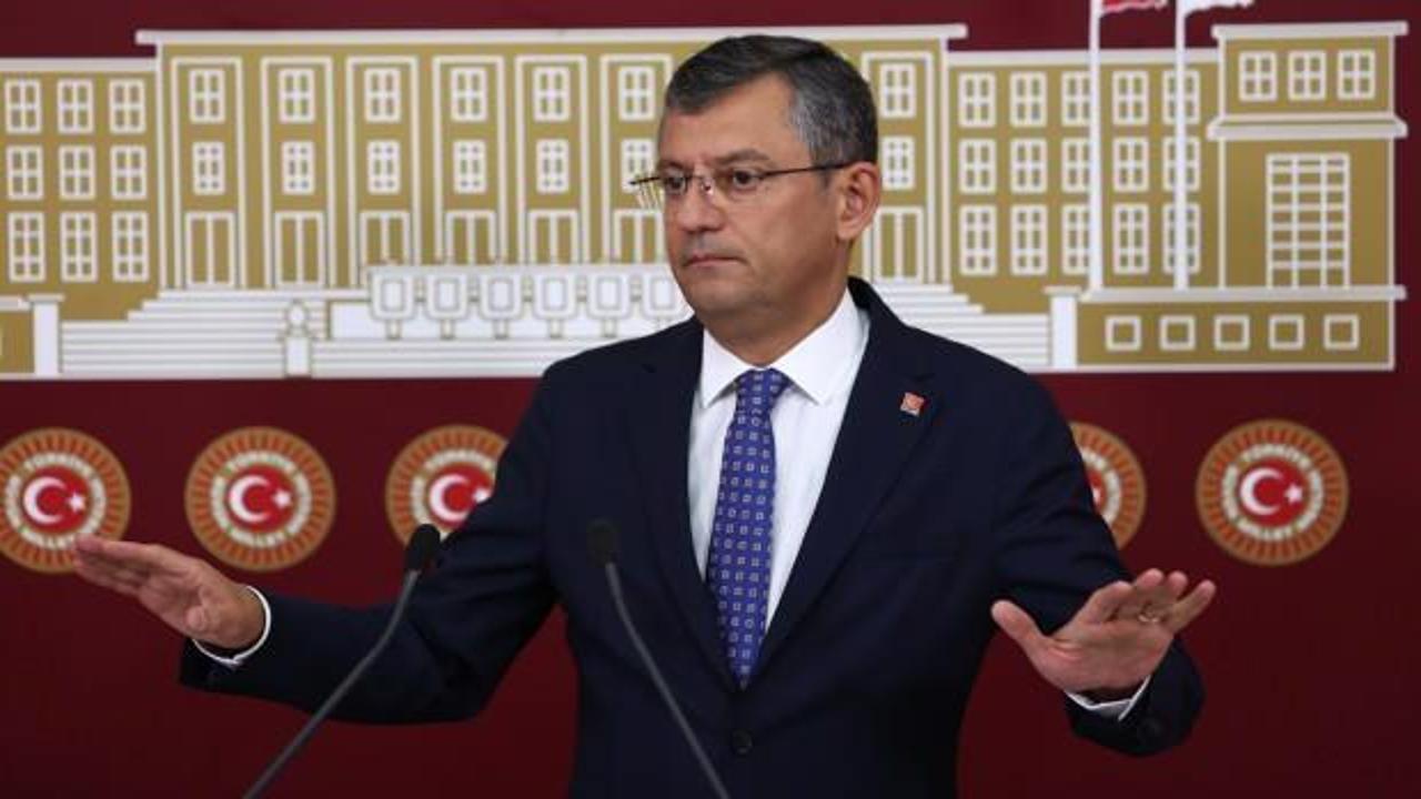 CHP Genel Başkanı Özel: Sorumluluk düştü!