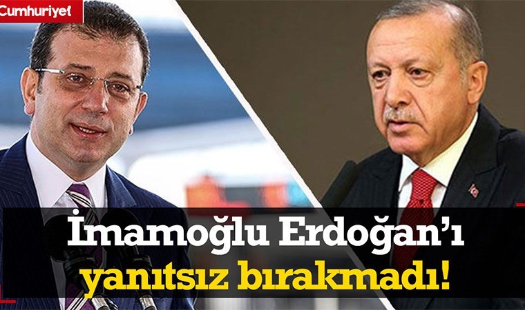 İmamoğlu, Erdoğan'ı yanıtsız bırakmadı: 'Bu bir yüzleşmedir'