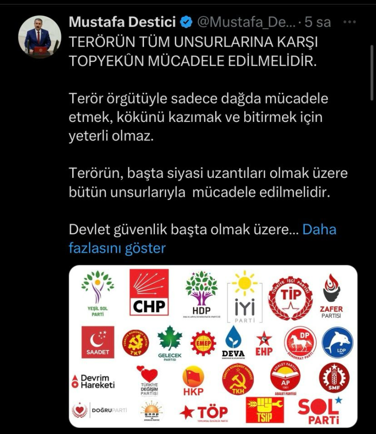 Siyasi partileri 'terörist' diyerek açık hedef göstermişti... Mustafa Destici'nin FETÖ 'övgüleri' yeniden gündem oldu
