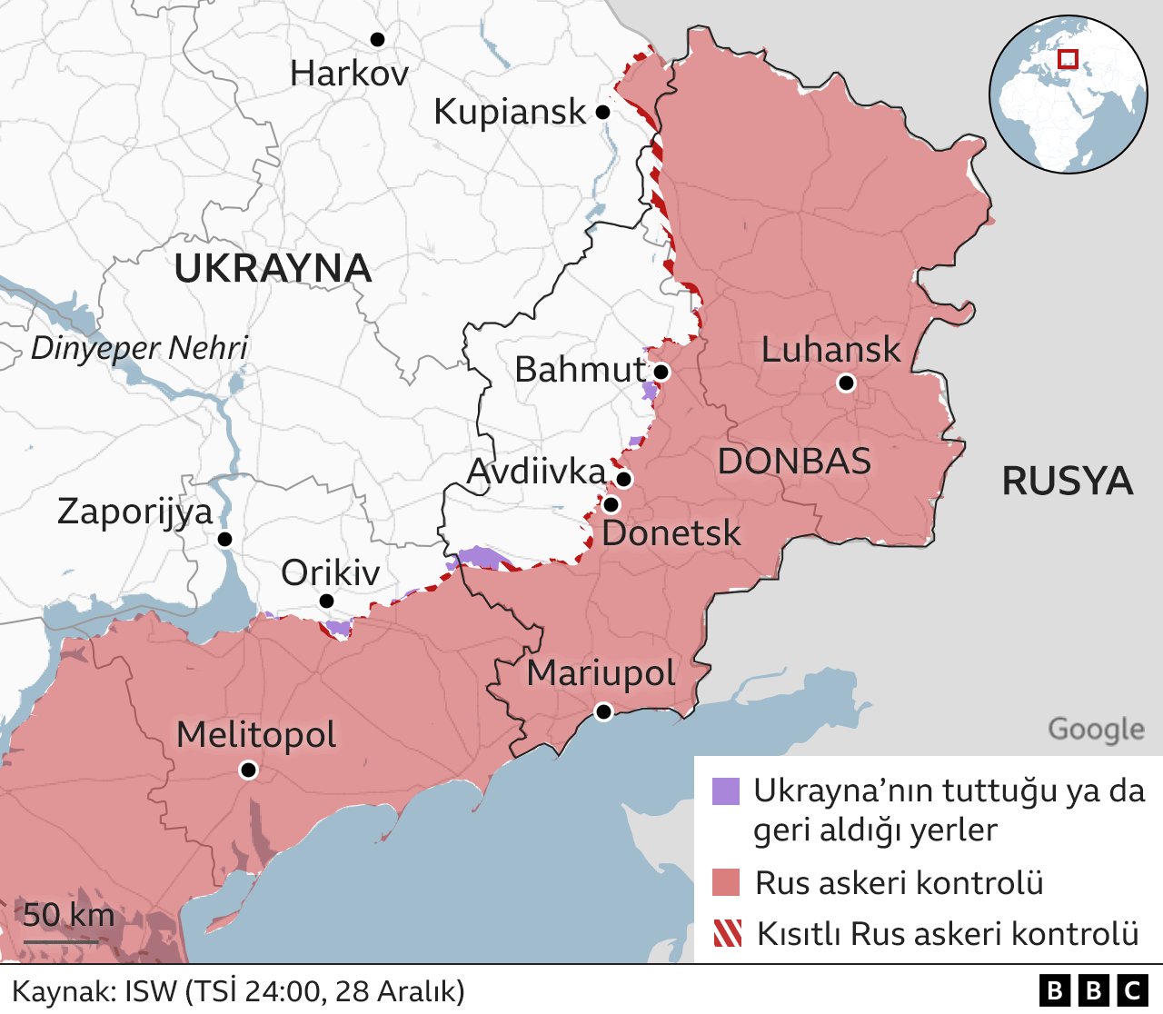 Ukrayna Savaşı: Savaşın 2024'teki gidişatına dair üç muhtemel senaryo