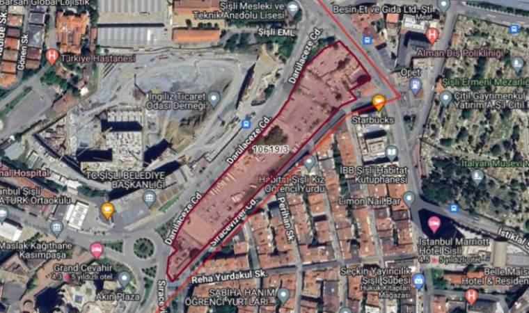 ‘Rezerv alan’ Şişli’yi de vurdu: 72 katlı rezidans yapacak!