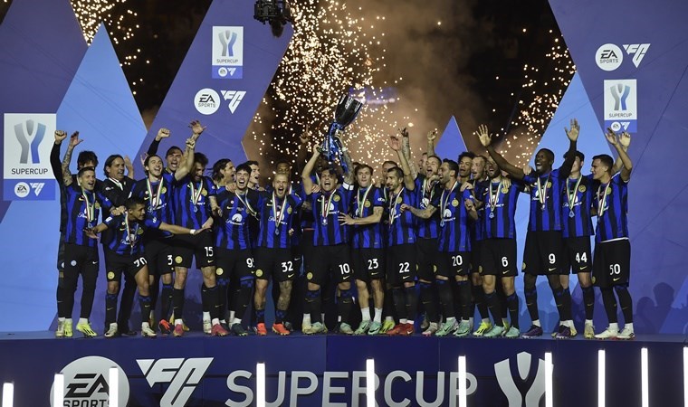 Inter, Lautaro Martinez’le Süper Kupa’ya uzandı