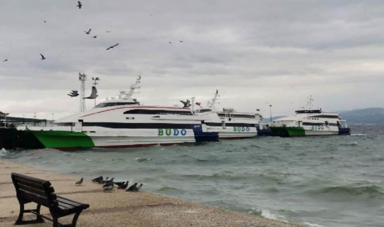 BUDO’nun  12 seferi olumsuz hava koşulları nedeniyle iptal edildi