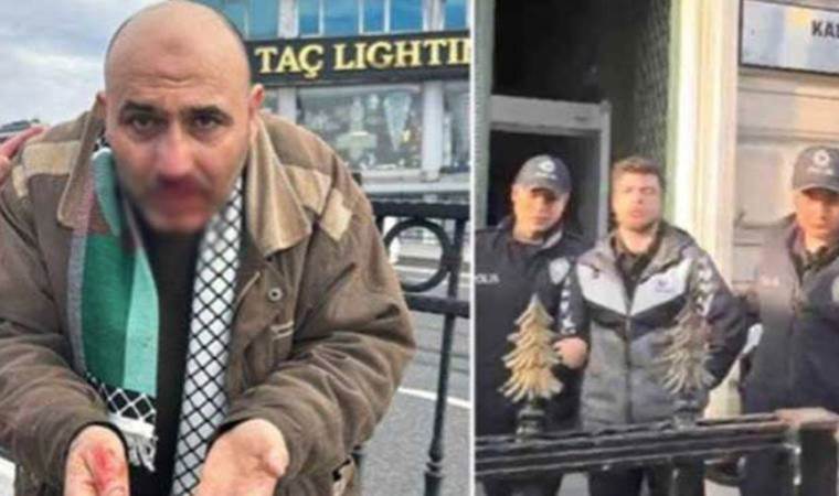 Tevhid bayrağı açan kişiye yumruk atan saldırganın babası: ‘Son günlerde Türk bayrağına, Atatürk’e yapılan saygısızlıklara çok içerlemişti’