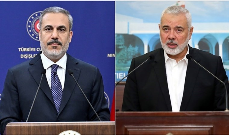 Bakan Fidan Hamas lideri Haniye ile görüştü