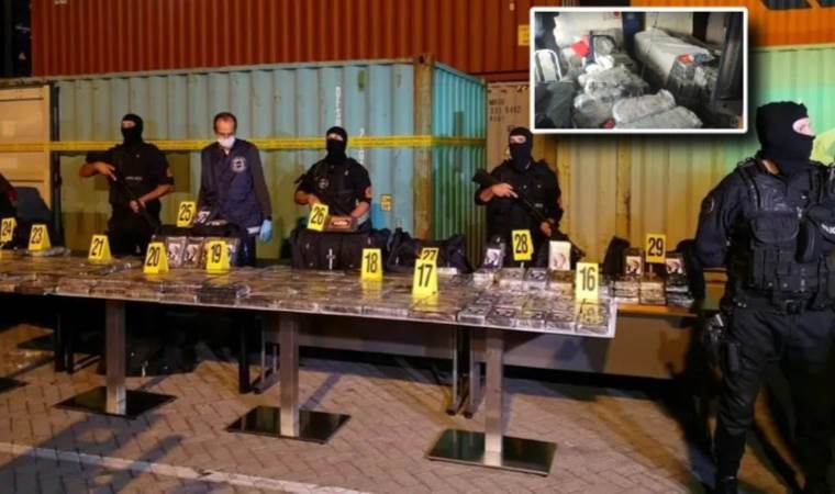 Türkiye varışlı gemide uyuşturucu yakalandı