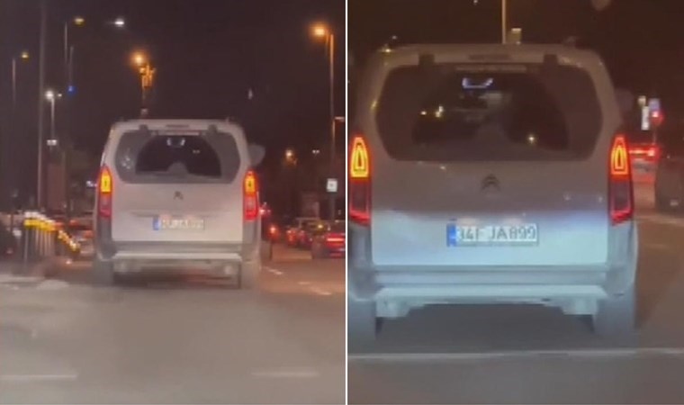 Kadıköy’de tehlikeli yolculuk kamerada
