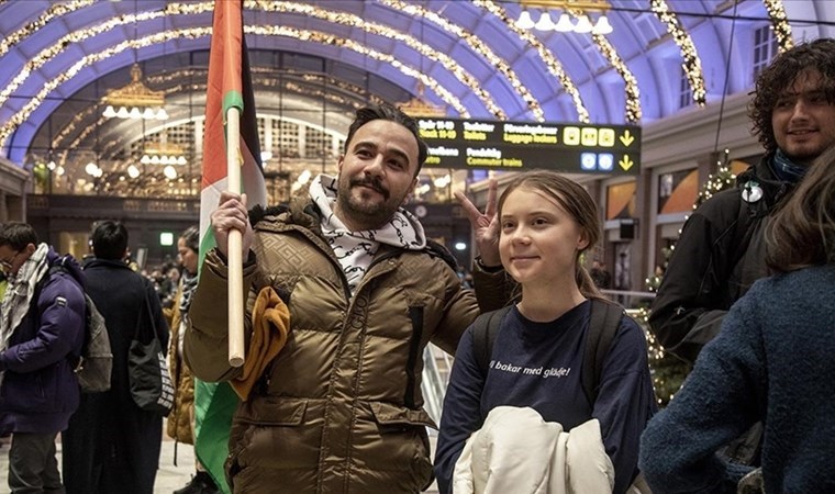 Greta Thunberg’den Filistin’e destek: ‘Soykırım’