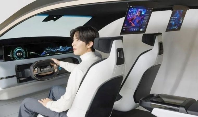 LG’den araç içi kullanıma yönelik yeni esnek ekranlar