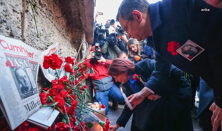 Özgür Özel ‘Uğur Mumcu’ anmasına katıldı: ‘Devlet içine sızan tarikatlar failin ta kendisidir’