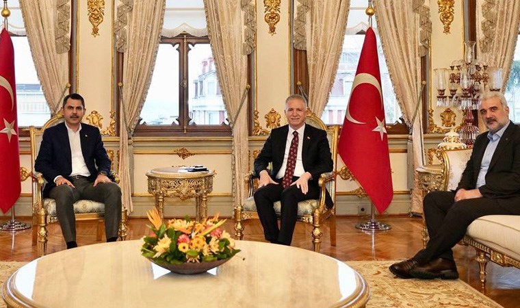 Cumhur İttifakı’nın İBB Başkan adayı Murat Kurum’dan, İstanbul Valisi Gül’e ziyaret