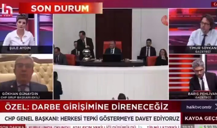 Gökhan Günaydın’la gazeteciler arasında ‘Can Atalay’ polemiği: ‘CHP’ye laf etmenin dayanılmaz hafifliği’