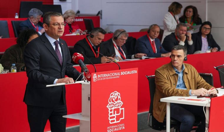 CHP Genel Başkanı Özel, Sosyalist Enternasyonal Konsey Toplantısı'nda konuştu: 'Neoliberalizme karşı mücadele' vurgusu