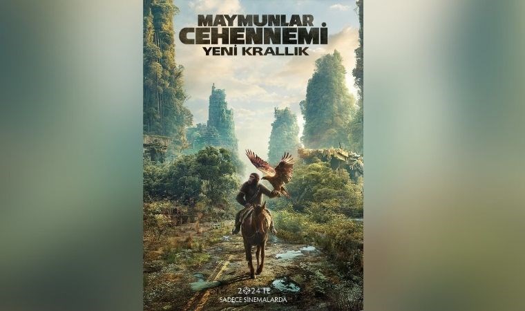 Epik serinin son filmi Maymunlar Cehennemi: Yeni Krallık'tan yeni fragman