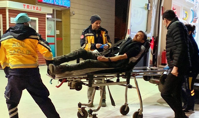 Makineye elini kaptıran işçinin parmakları koptu