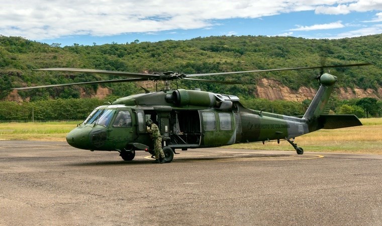 Kolombiya’da helikopter düştü: 4 polis öldü