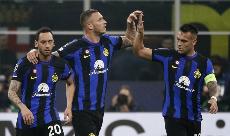 Inter, Atletico Madrid karşısında avantajı kaptı!