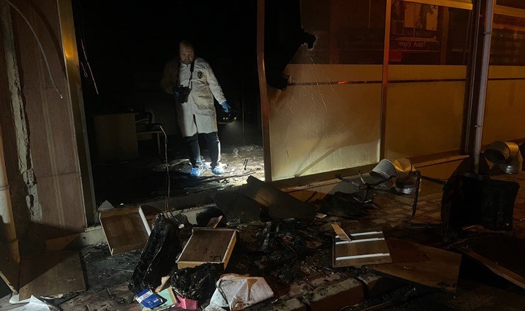 Belediye binasına yanıcı madde atmıştı: Yakalandı