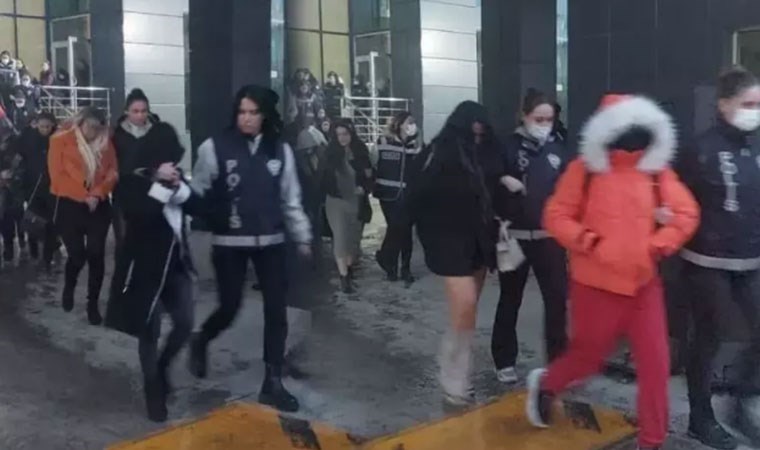 Masaj salonlarına fuhuş operasyonu: 25’i kadın 37 kişi yakalandı