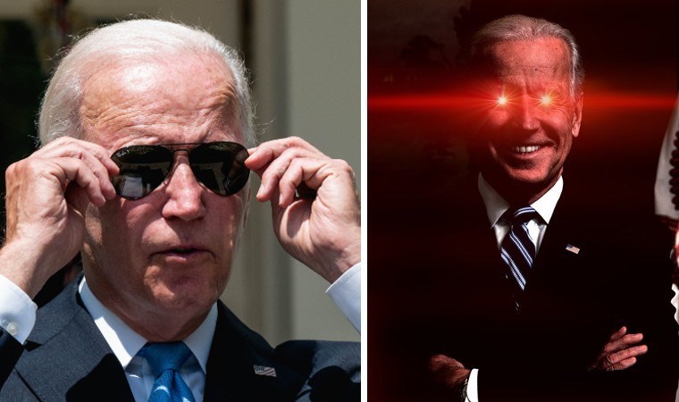 ABD Başkanı Biden’dan ‘lazer’li paylaşım