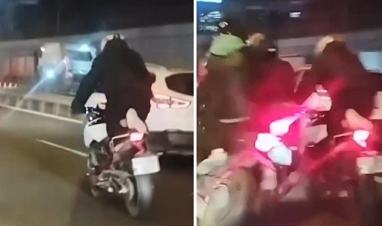 Bahçelievler’de motosikletliler kaza yaptı: 2 yaralı