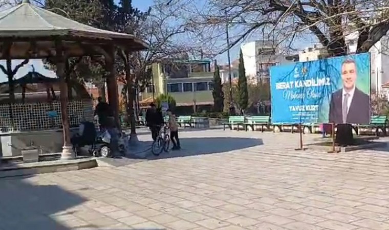 Camide AKP propagandası