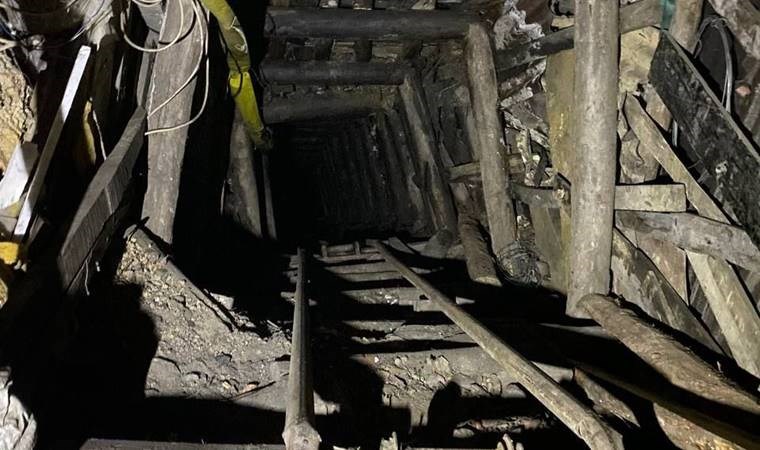 Zonguldak’ta ruhsatsız işletilen maden ocağı imha edildi