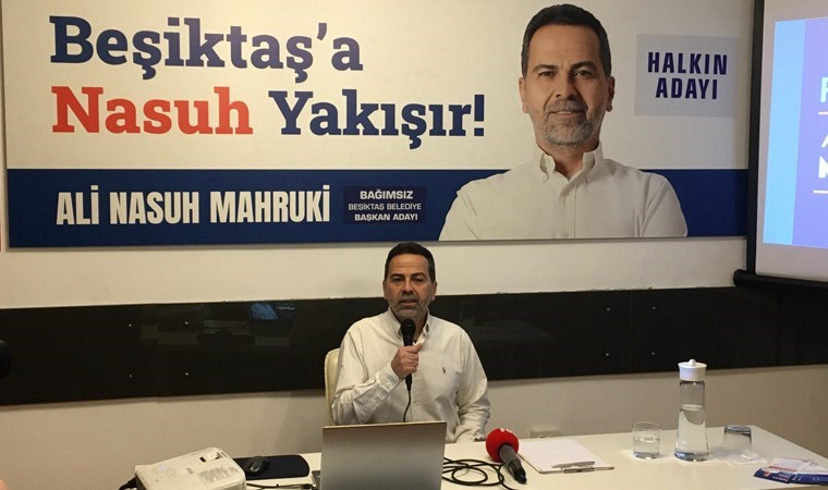 Nasuh Mahruki Beşiktaş için vaatlerini açıkladı: ‘Afet dirençli bir Beşiktaş inşa edeceğiz’