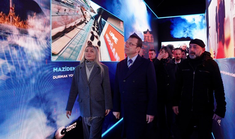 Ekrem İmamoğlu ve Dilek İmamoğlu çifti ‘Erdoğan sergisi’ni gezdi: ‘Hizmet kimsenin şahsi meselesi değil’