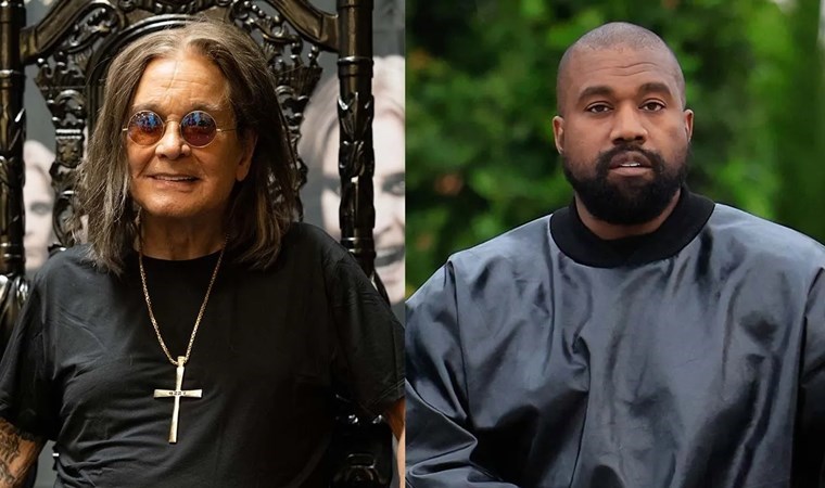 Metal ve Rap karşı karşıya: Osbourne’dan West’e suçlama