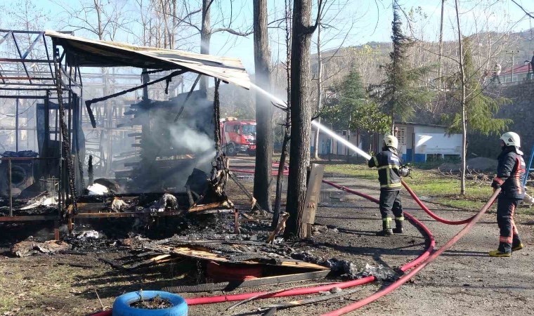 Ordu’da kamp alanında korkutan yangın: 10 yapı kullanılamaz hale geldi