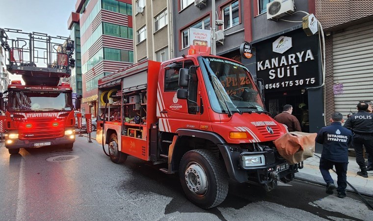 Kadıköy’de otelde yangın paniği!