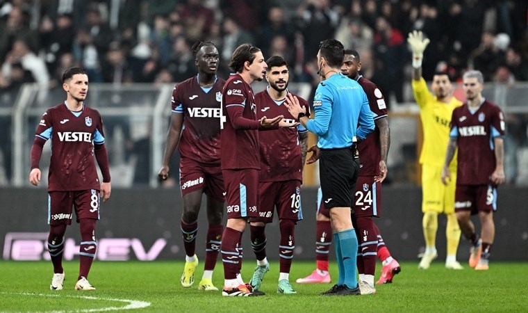 Trabzonspor’dan hakem tepkisi!