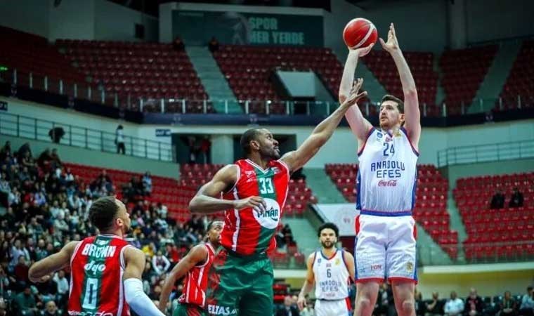 Anadolu Efes Türkiye Kupası’nda ilk finalist oldu