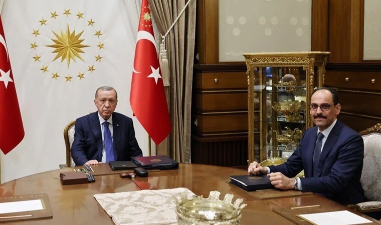 Erdoğan, MİT Başkanı Kalın’ı kabul etti