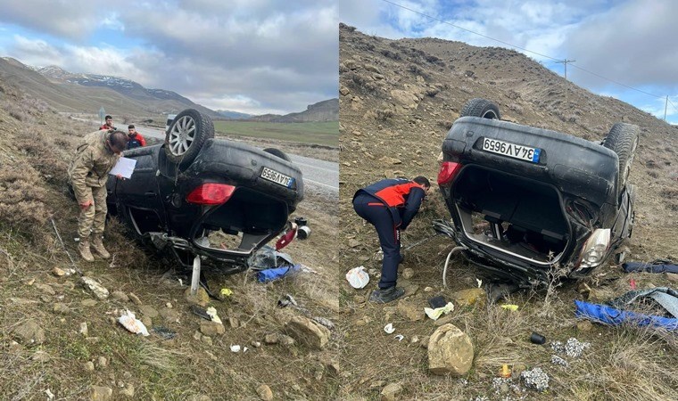 Otomobil takla attı: 4 kişi yaralandı