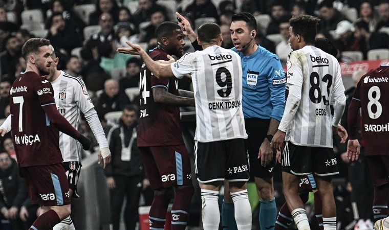 Beşiktaş’tan Trabzonspor’a hakem cevabı!