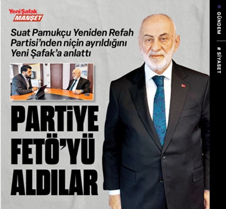 Kapı kapandı ortaklık bozuldu: AKP medyası Yeniden Refah'ı FETÖ'cü yaptı