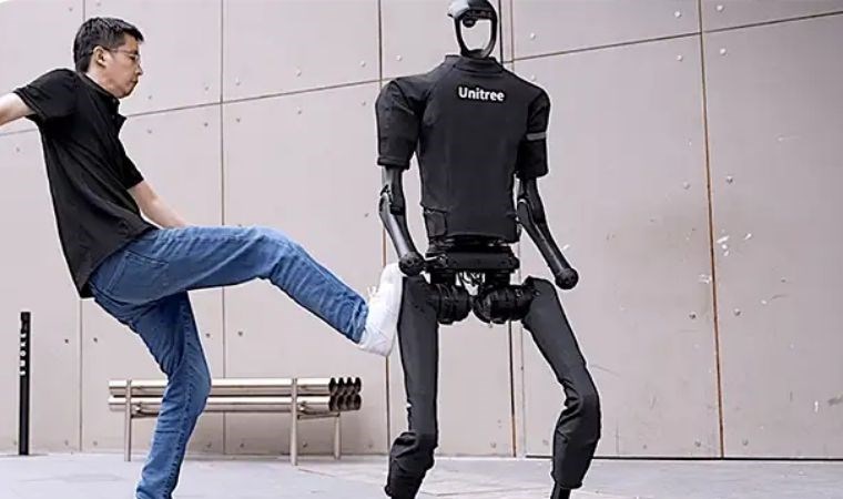 Unitree H1 bu sefer de ters takla atabilen ilk insansı robot oldu