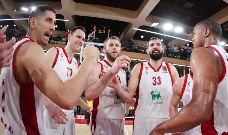 Olimpia Milano, Monaco’yu farklı geçti