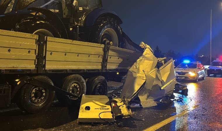 Anadolu Otoyolu’nda zincirleme kaza: Yaralı var!