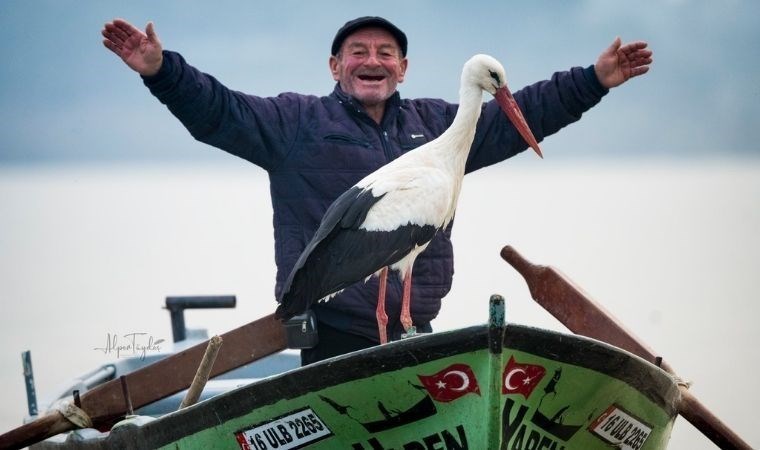 ‘Leylek köyü’ndeki yuvasına 13. kez konan Yaren, turizmi de hareketlendirdi